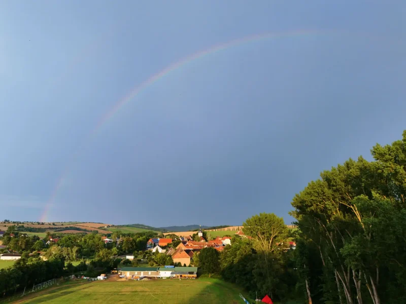 Regenbogen nach Regenschauer